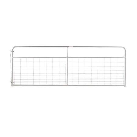 Tarter Gate Tarter Watchman Wire-Filled Tube Gate, 50 in H Gate, Steel Frame WG14